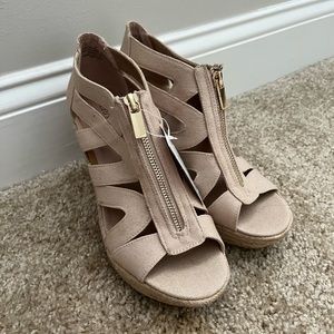 Merona peep toe wedges